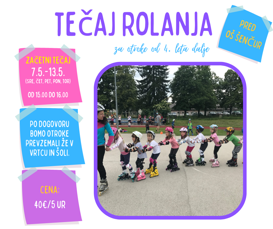 tečaj rolanja šenčur